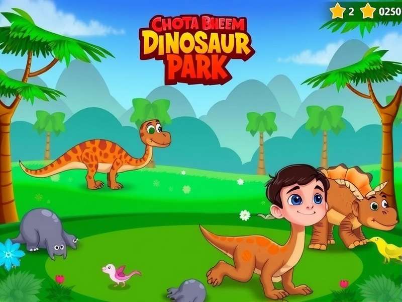 Chhota Bheem Dinosaur Park Gameplay